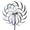 Rainbow decoration lawn decoration garden windmill XH