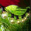 Free shipping 2Packs 25Ft G40 String Light 50 Globe Bulbs Patio Hanging String Lights Outdoor Light YJ