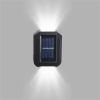 Solar Wall Light Up & Down Patio Deck Fence Lamp Waterproof Garden Outdoor