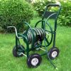 300 Feet Garden Yard Water Planting Hose Reel Cart