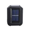 Solar Wall Light Up & Down Patio Deck Fence Lamp Waterproof Garden Outdoor