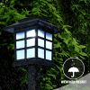 8Pack LED Solar Power Pathway Lights Landscape Garden Cold White Light