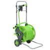 vidaXL Water Hose Reel with Wheels 174.6'+6.6'