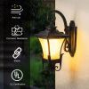 16.54''H Rustic Outdoor Wall Light for House Wall Mounted Lighting Fixture