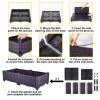 Raised Plastic Garden Beds; 15Ã—15Ã—9 Inches Square Garden Planter Planter Box Kit; Set Of 2 Raised Garden Beds For Indoor/Outdoor