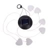 Love Style Wind Chimes Lights Outdoor Color-Changing Waterproof Mobile Romantic Led Solar Powered