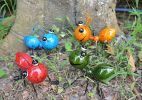 Metal Ant Shaped Ornaments Garden Yard Patio Decorations