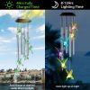 Solar Wind Chime Lights Butterfly Lamp 7 Color Changing String Lights