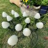 LED Mushroom Solar String Fairy Light Outdoor Garden Patio Landscape Decor Lamp