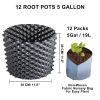 Recycled Material Air Root Pots Plant Root Trainer;  with Base Screws & Non-Woven Fabric Pot