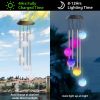 Solar Wind Chime Lights Butterfly Lamp 7 Color Changing String Lights