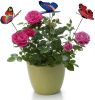 Metal Wire Butterfly Plant Stakes  Garden Decor