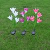 Lily Multi-Changing LED Lights - Solar Garden Stake Lights