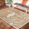 Home Decor Indoor/Outdoor Accent Rug Natural Stylish Classic Pattern Design