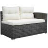 Outdoor Furniture Sofa Set with Large Storage Box