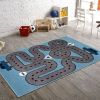 Home Decor Indoor/Outdoor Accent Rug Whimsical  Stylish Classic Pattern Design